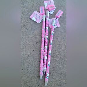 Hello Kitty Jumbo pencil w/ sharpener
